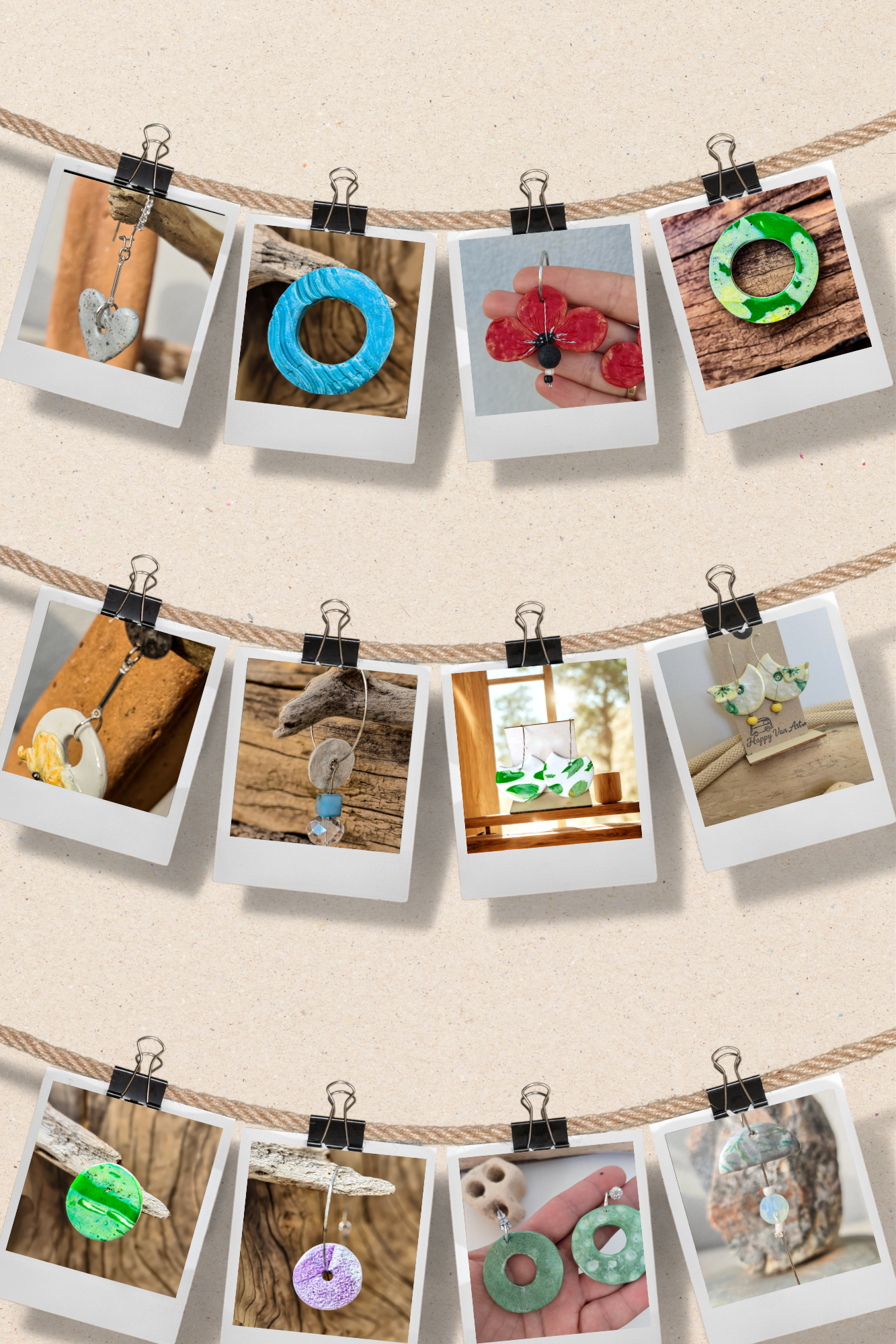 Polymer Clay Earrings