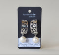 Pearl & Lace Hoops