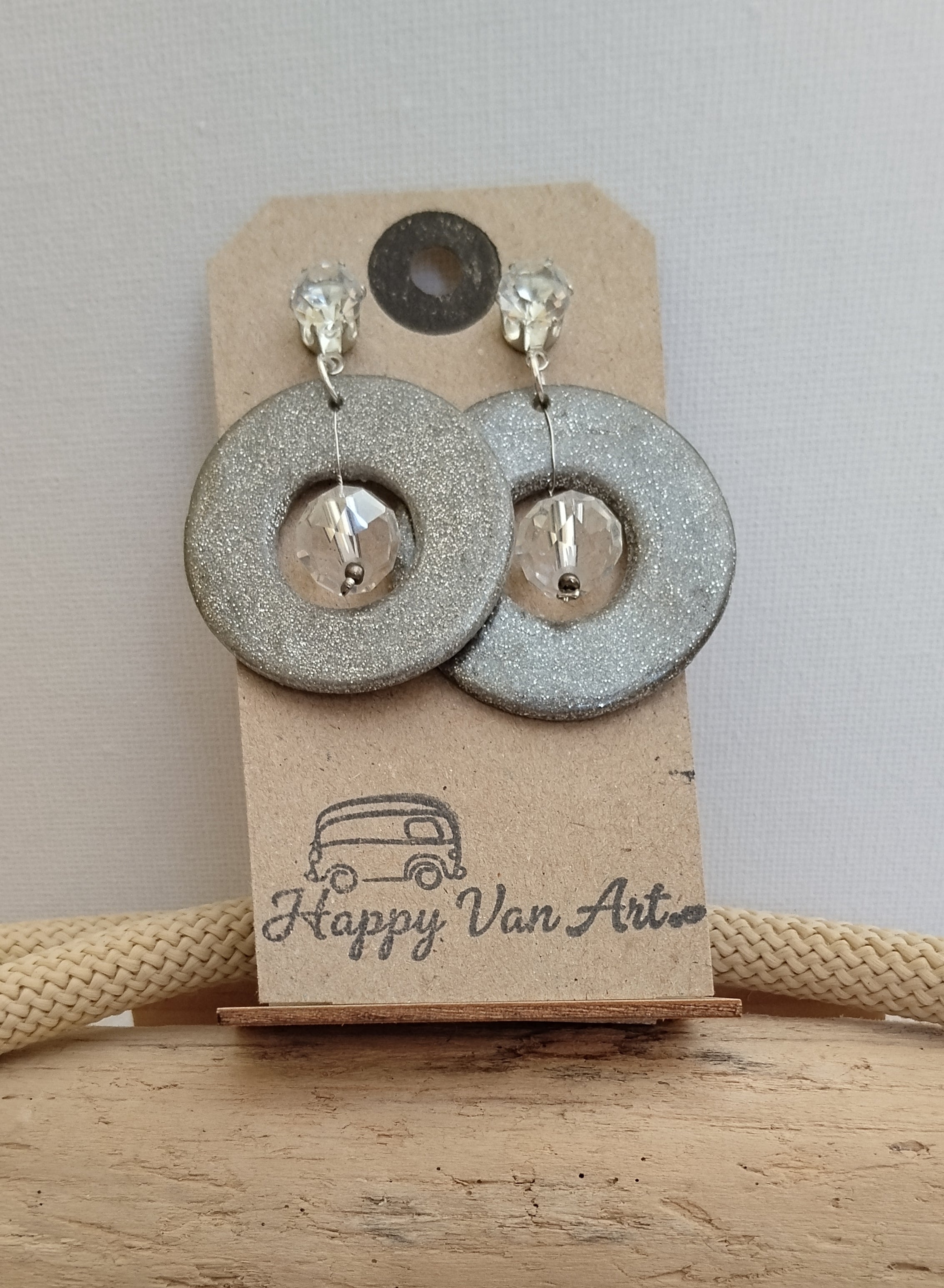 Made of stars Disc Loop Hoops