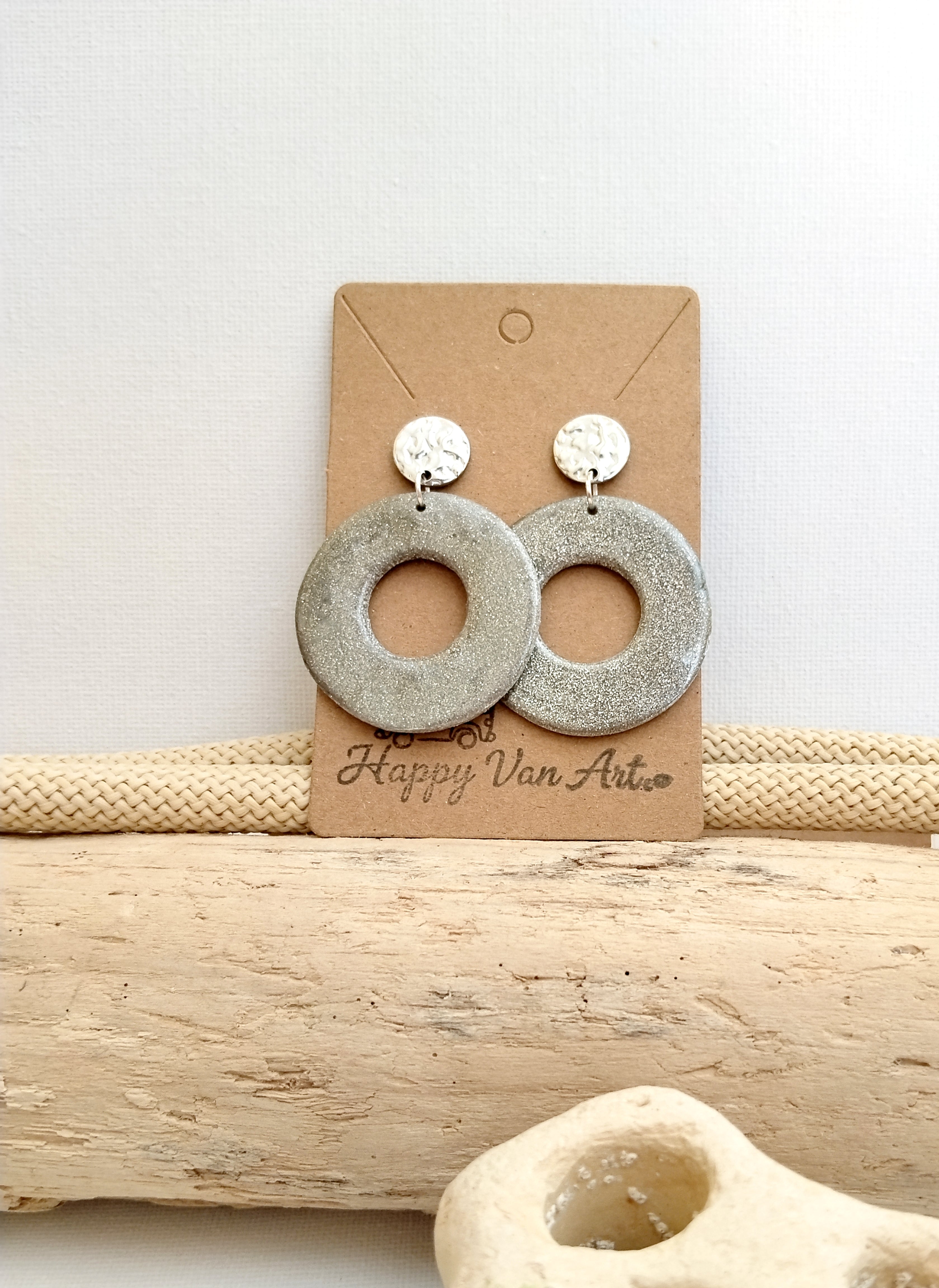 Made of stars Disc Loop Hoops