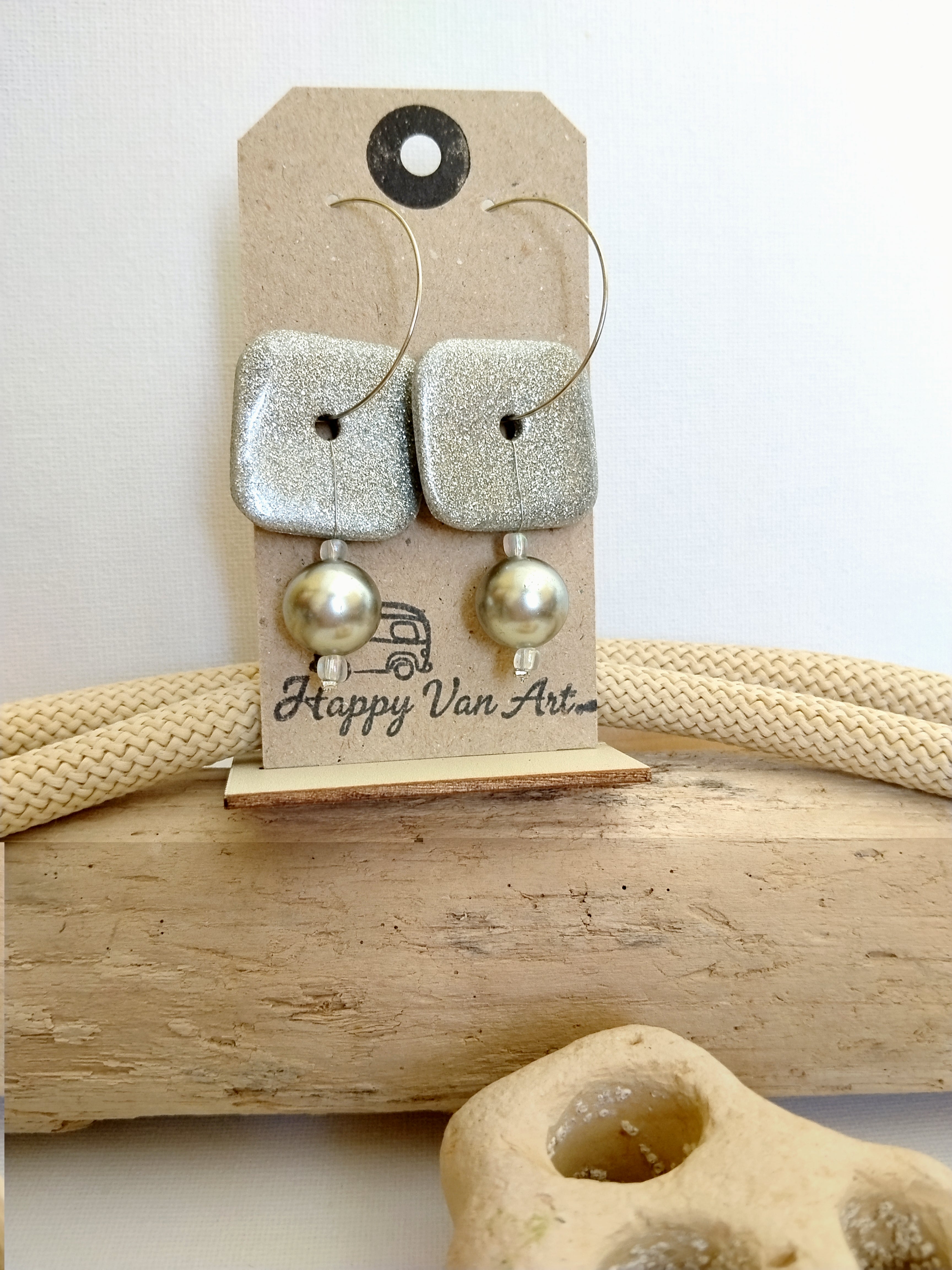 Made of stars Disc Loop Hoops