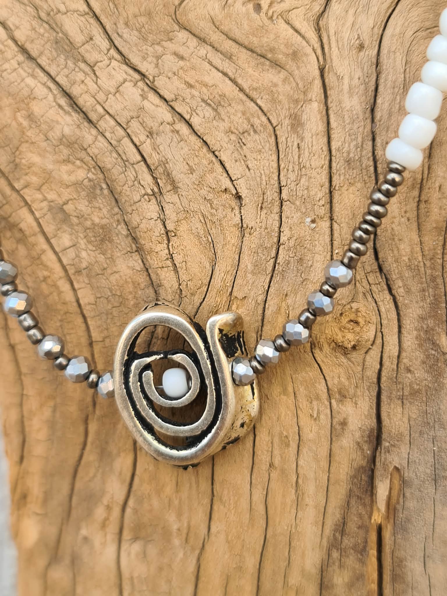 Silver Eye Necklace