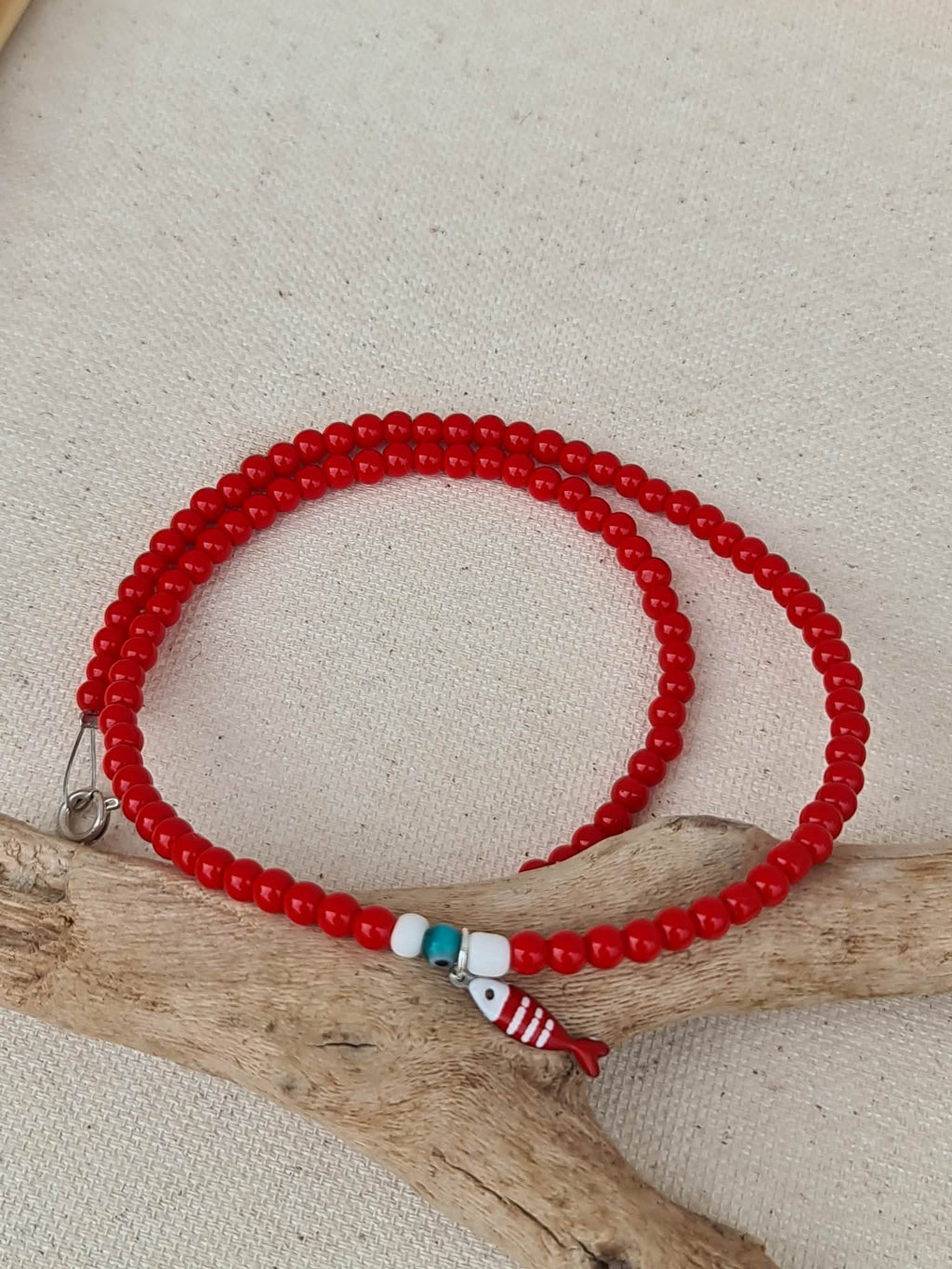 Red Fish Necklace