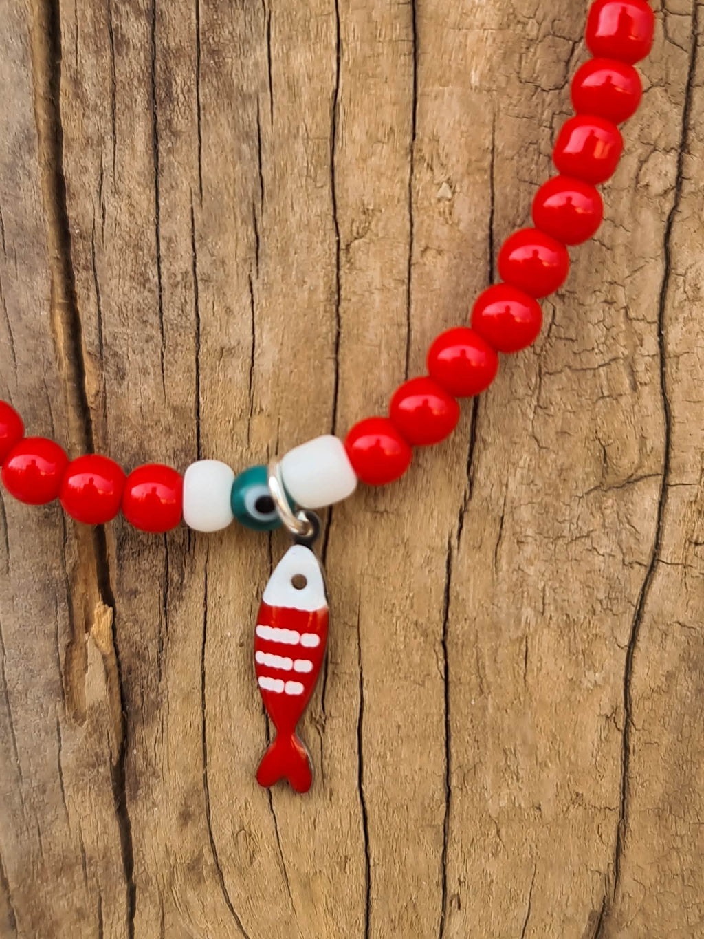 Red Fish Necklace