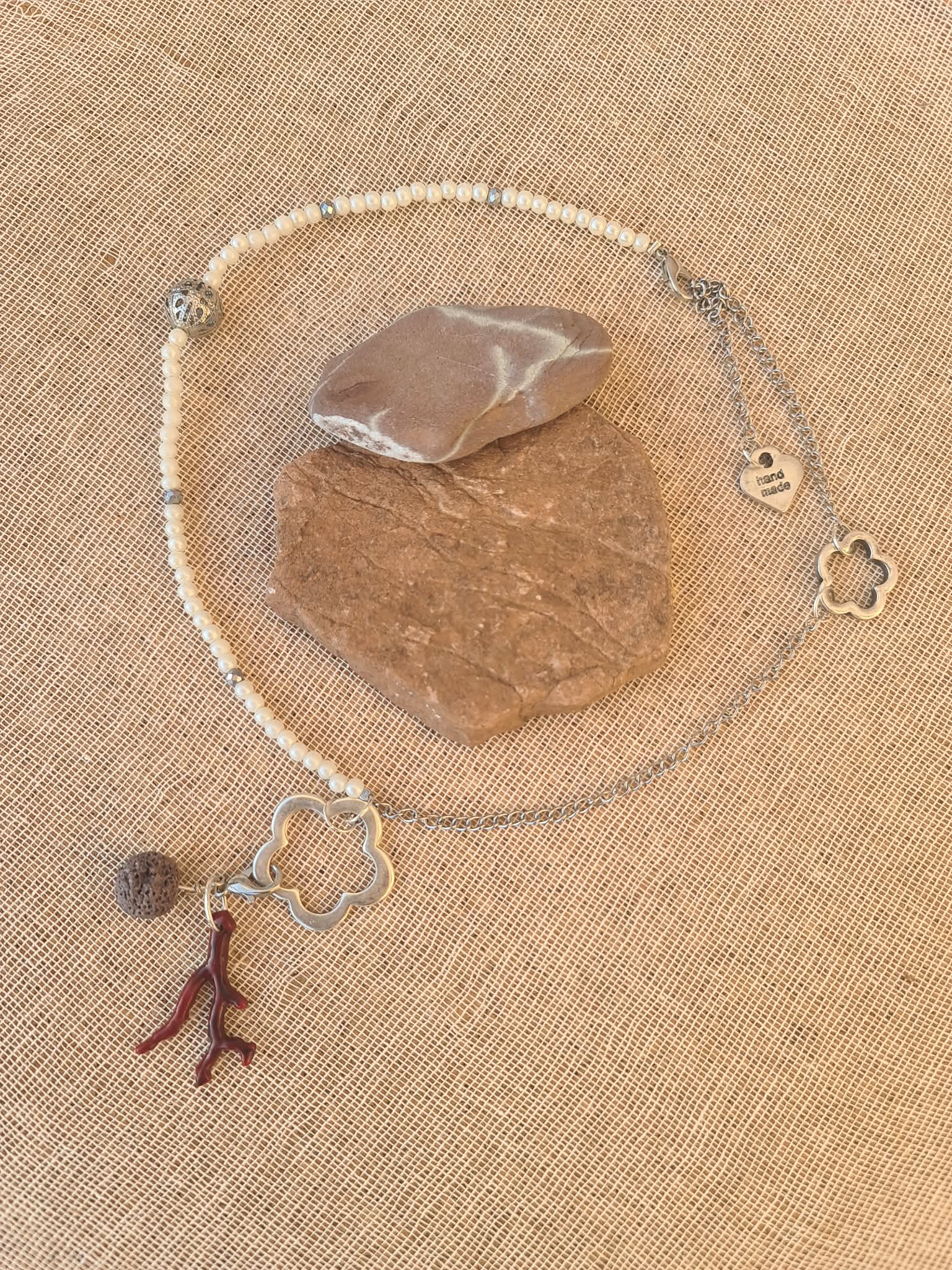 Pearl & Coral Necklace