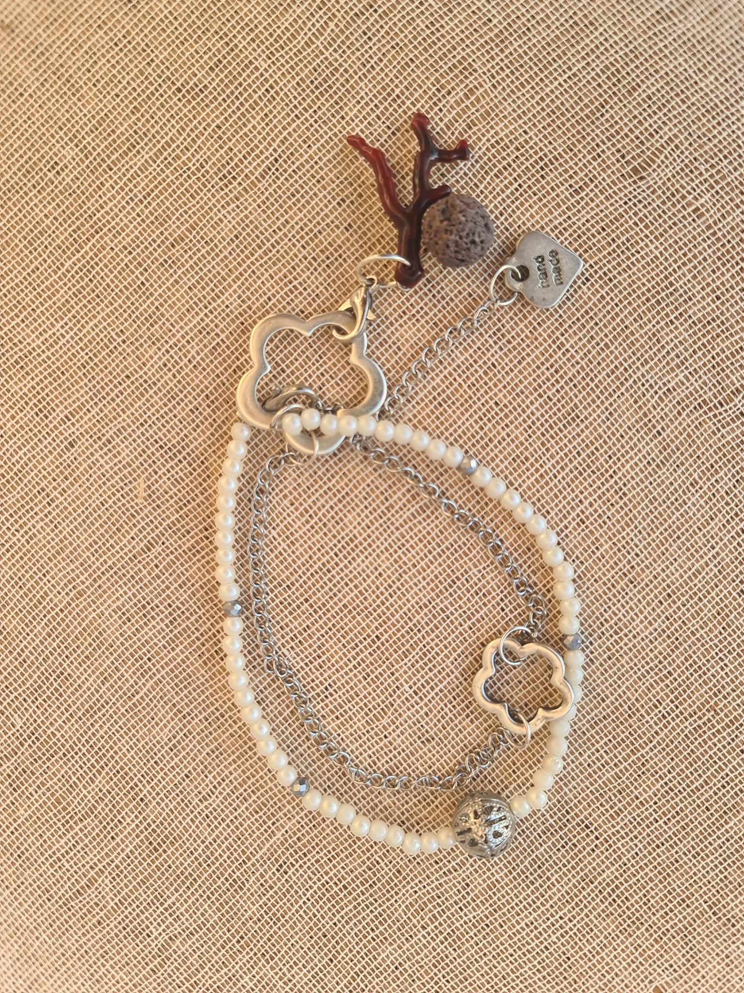 Pearl & Coral Necklace