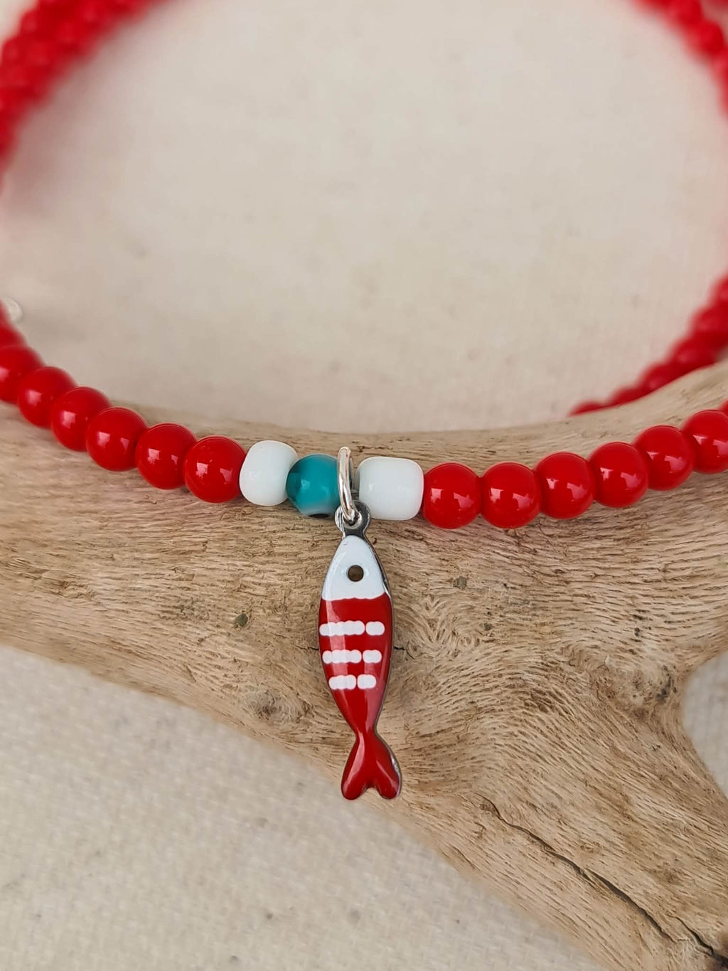 Red Fish Necklace