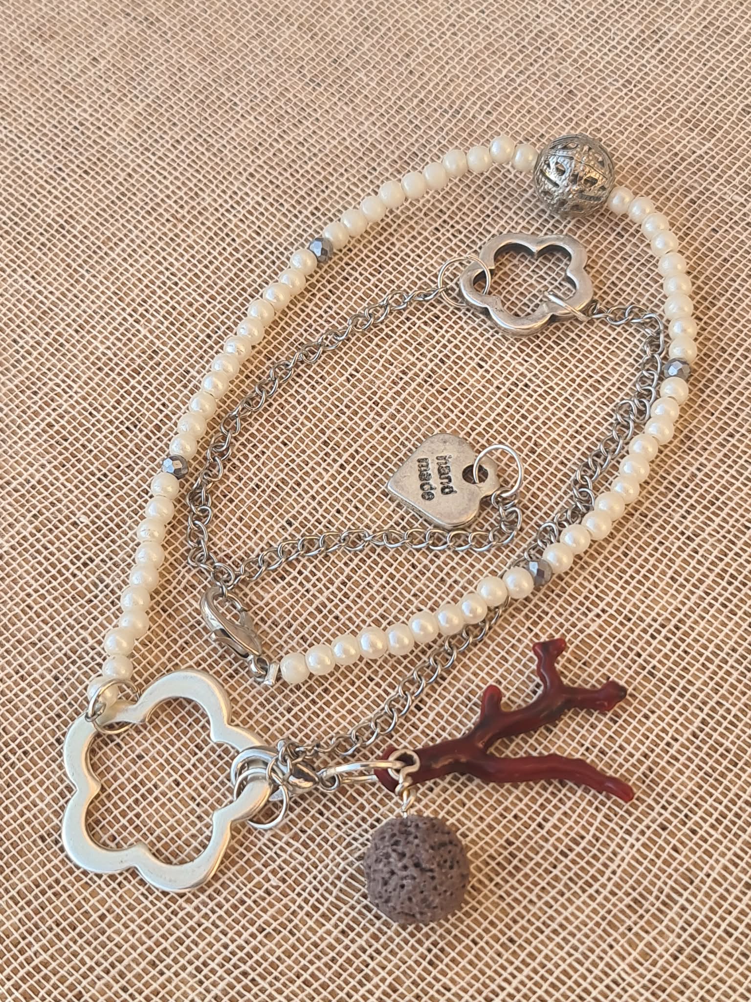 Pearl & Coral Necklace