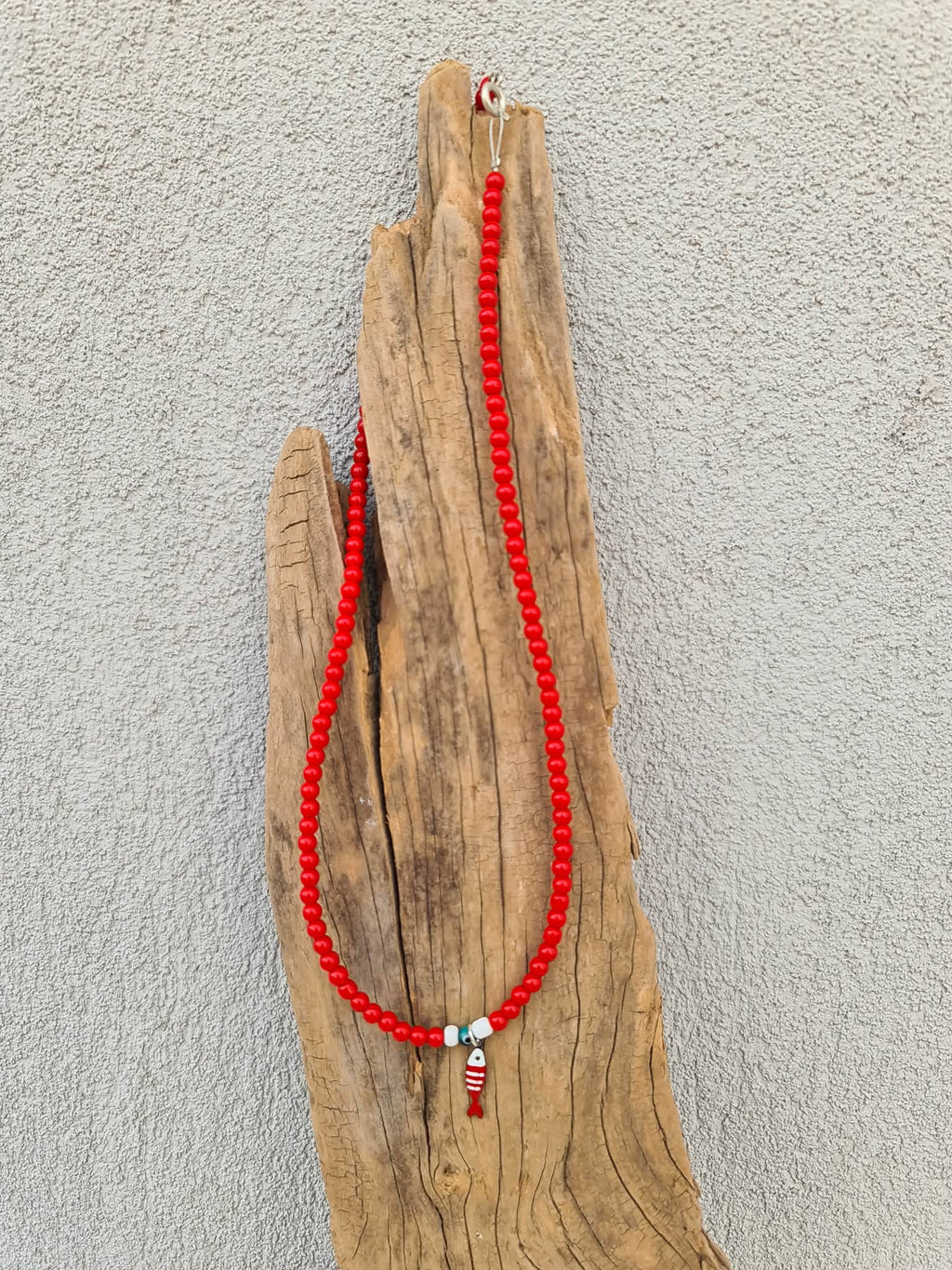 Red Fish Necklace