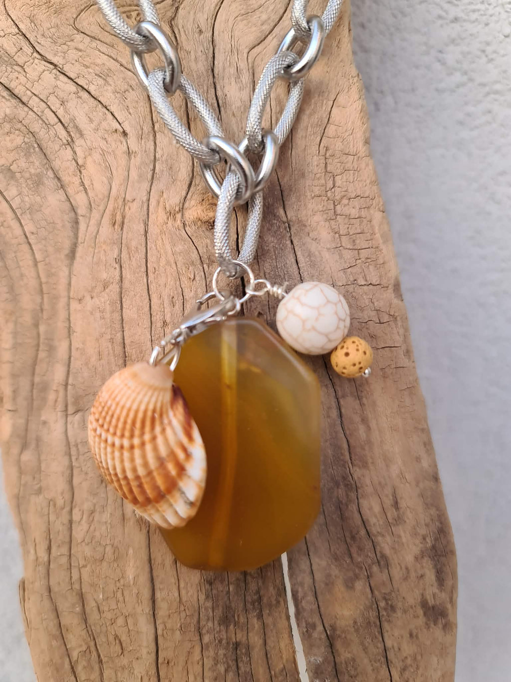Golden Shore Statement Necklace