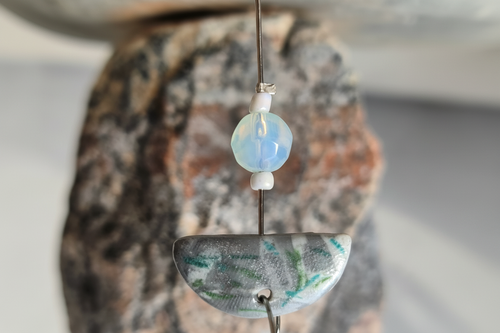 Aegean Mist Dangle Earrings