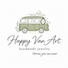 Happy Van Art Logo - Green Van with Stories you can wear
