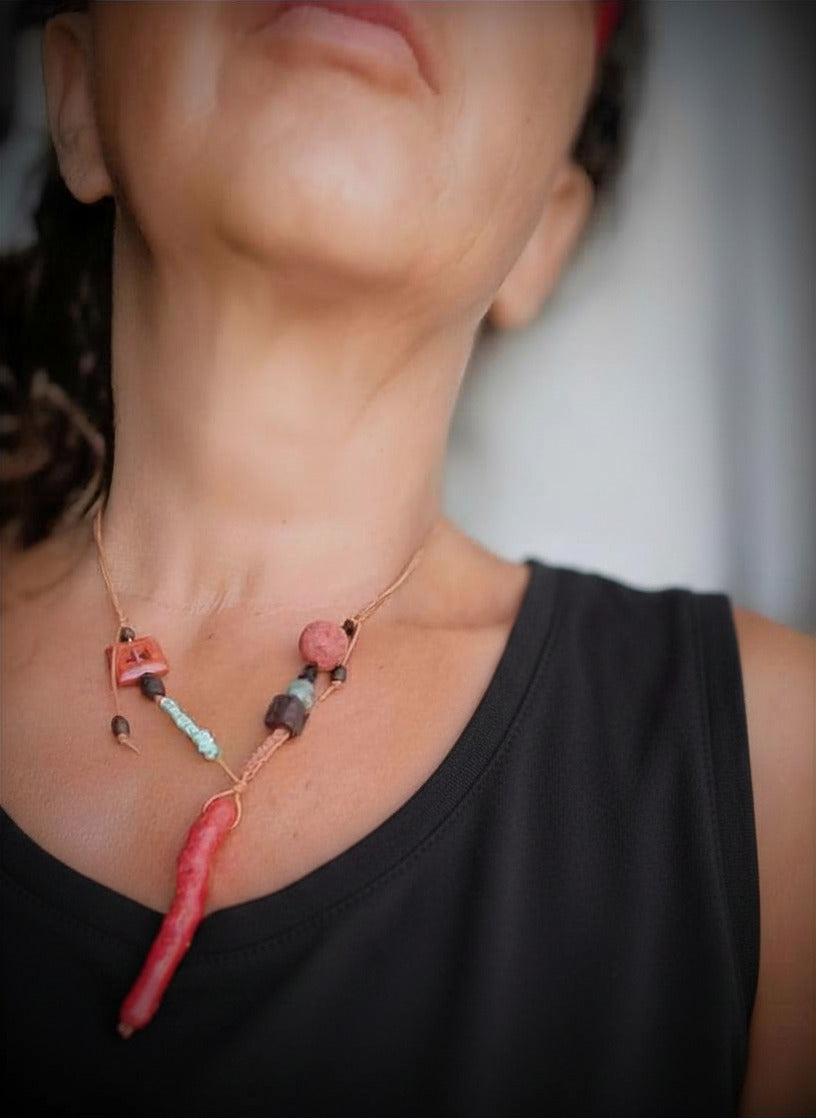 Wild Coral Necklace