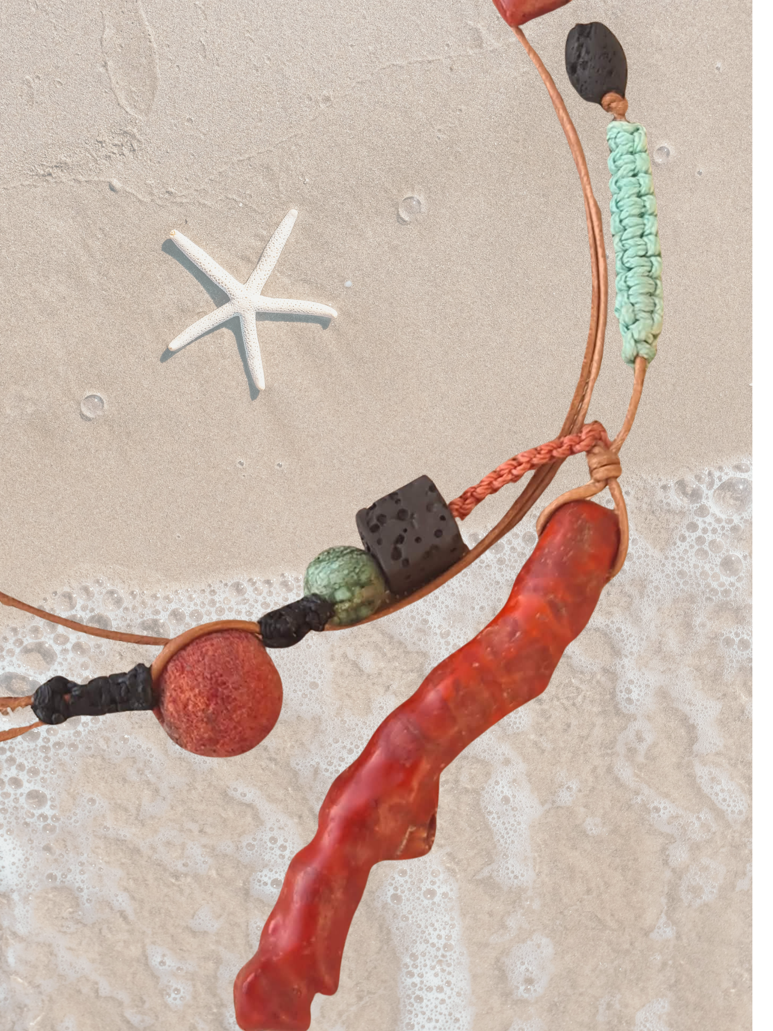 Wild Coral Necklace