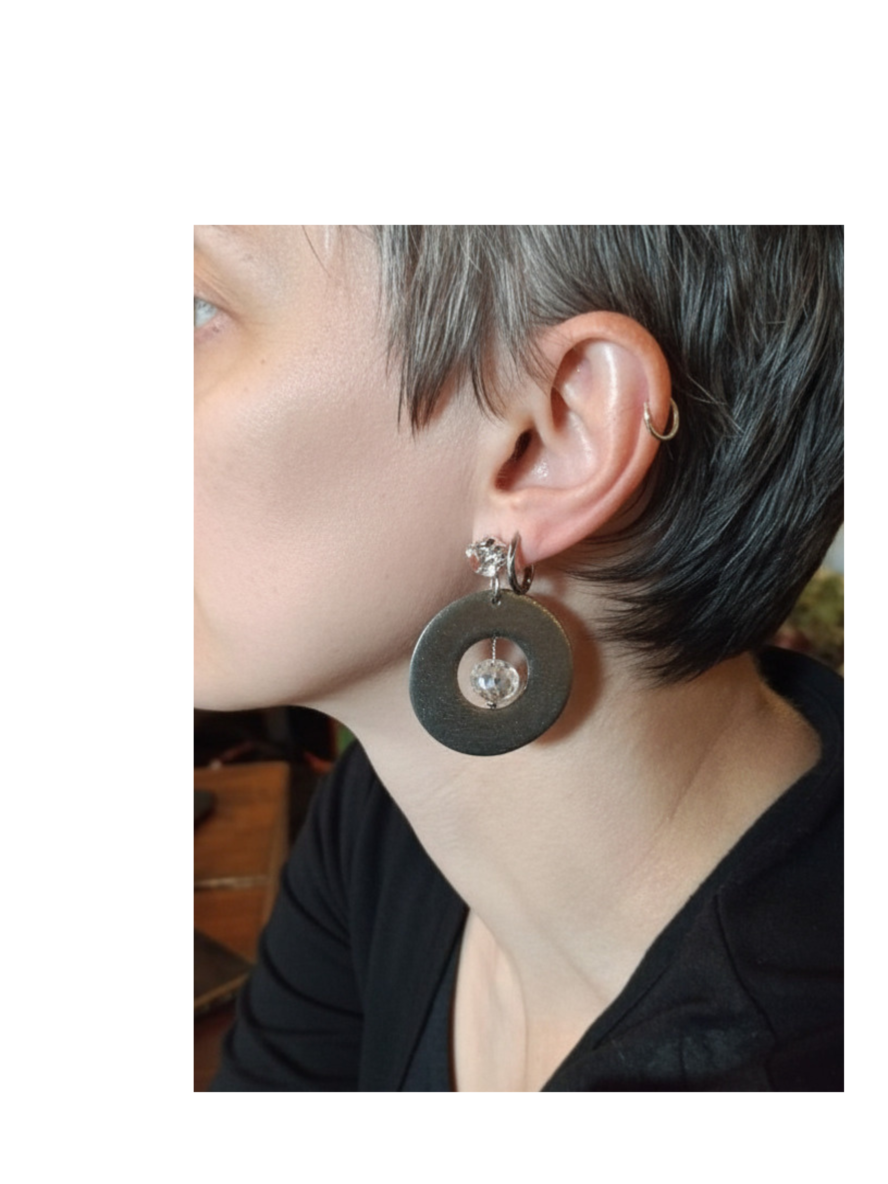 Made of stars Disc Loop Hoops