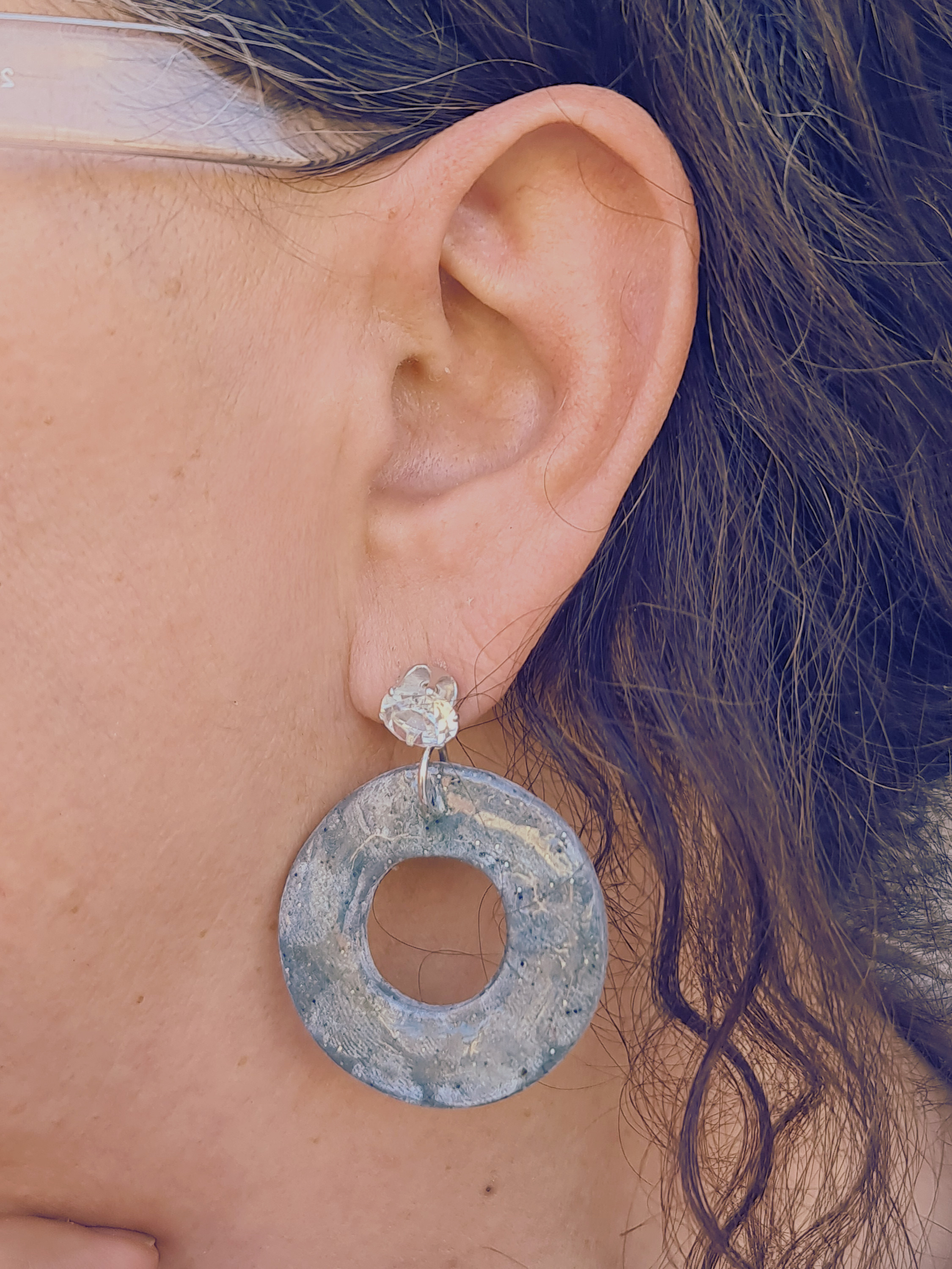 Made of stars Disc Loop Hoops