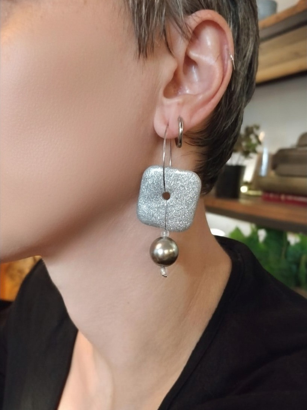 Made of stars Disc Loop Hoops
